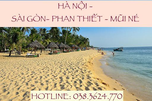 Tour Hà Nội – Sài Gòn – Mũi Né – Vũng Tàu trọn gói 4N3Đ, bay Vietjetair chỉ từ 5.590.000Đ/khách