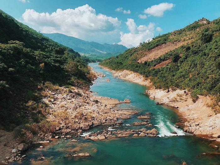 Sông Long Đại, Thác Tam Lu vẻ đẹp của thiên nhiên