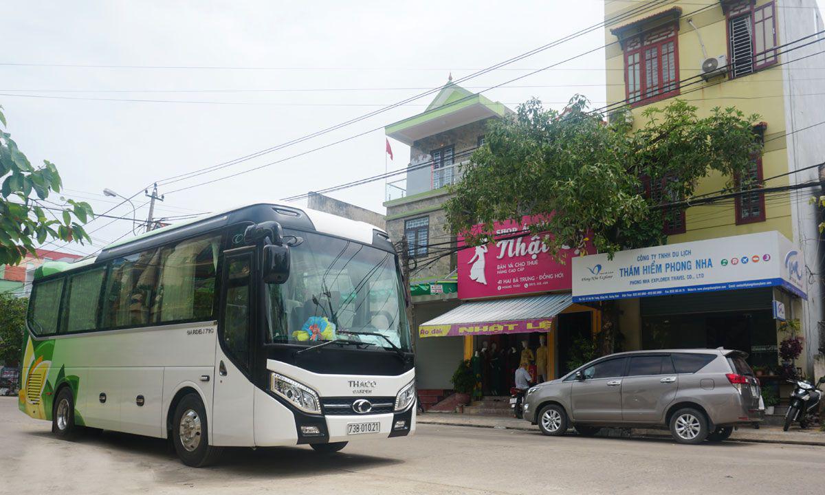 Cho thuê xe 29 chỗ tại Đồng Hới, Quảng Bình